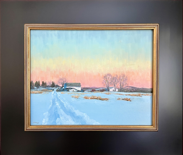 Click to view detail for Winter Morning 11x14 $650